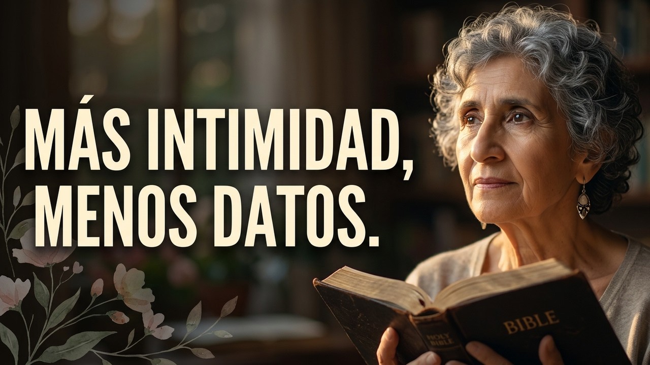 Mucho conocimiento… poca intimidad | El peligro de conocer sin conocer a Dios