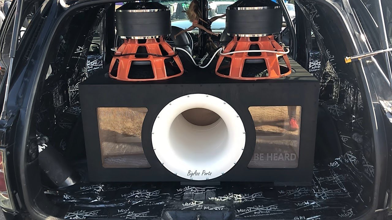 118 POUND SUBWOOFERS!? 5,000 WATT RMS SUBWOOFERS FLEX!!!