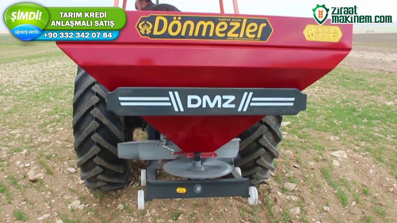 DÖNMEZLER GÜBRE SERPME MAKİNESİ