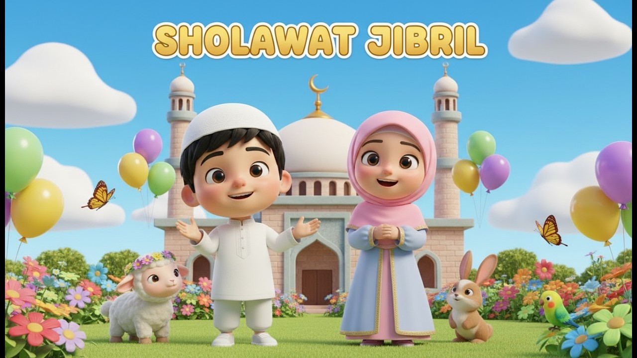 Sholawat Jibril 🎶 Sholawat Nabi Merdu & Ceria | Lagu Anak Islami Terbaru 2026