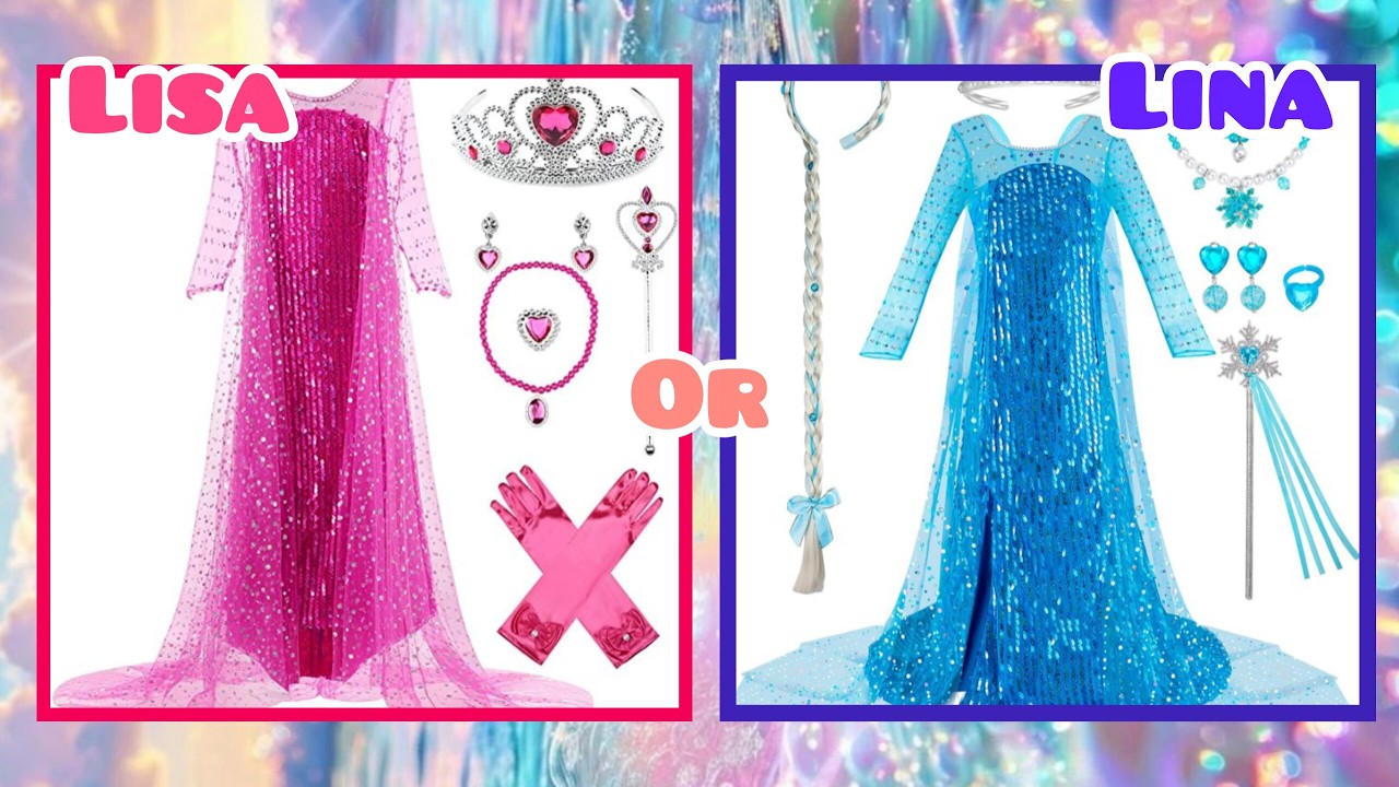 lisa or lena 😍💕|  beautiful and cute dresses 👌💖😘| Ep 23  | #cute #fyp #trending #lisaorlena