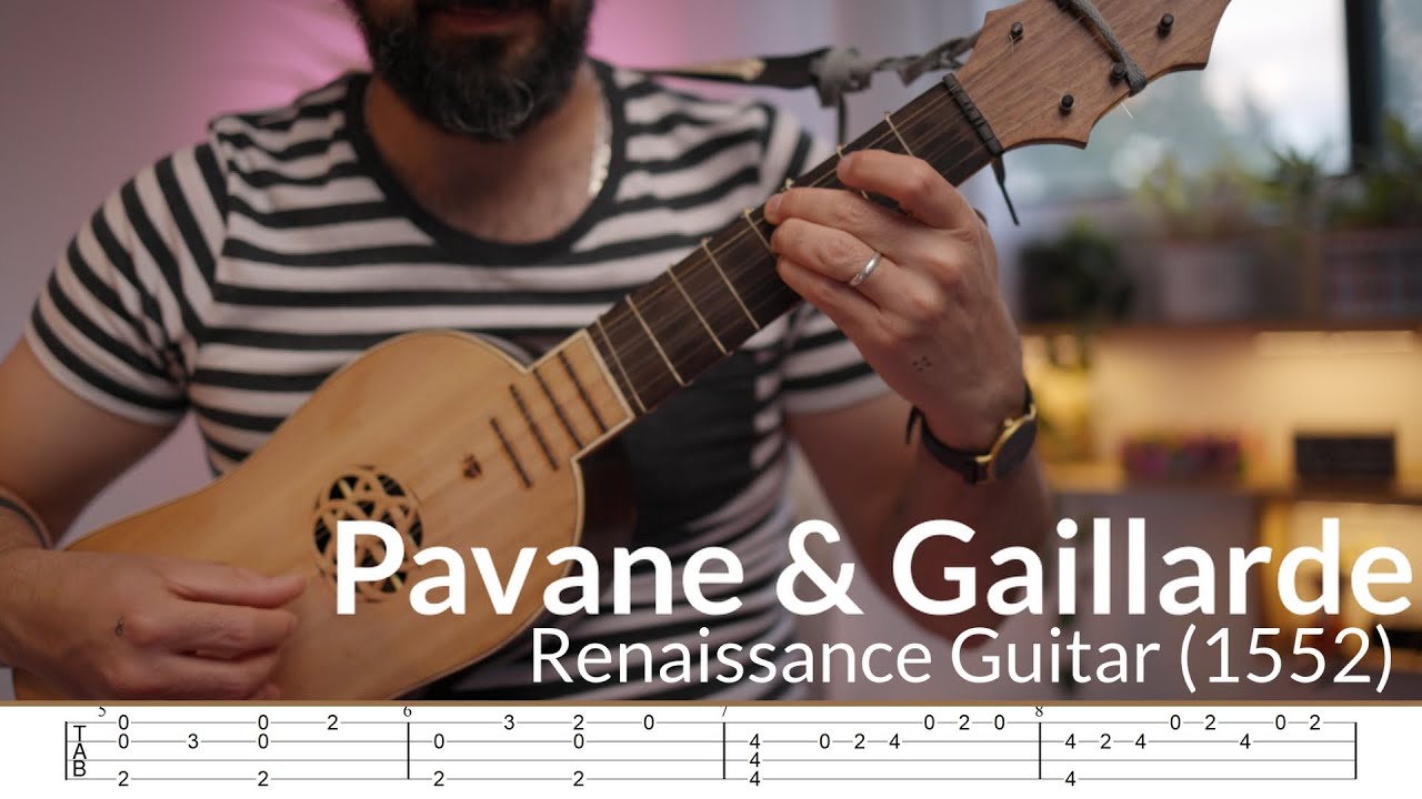 Pavane & Gaillarde - Guillaume Morlaye (1552) | Ukulele Fingerstyle Tab | Grade 3