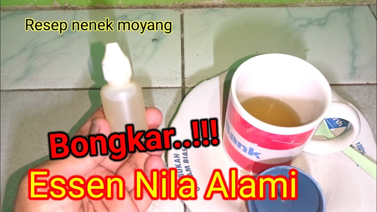 cara membuat Essen ikan nila // racikan Essen ikan nila // nila liar.