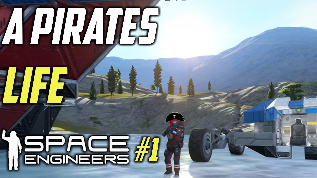 Pirate only challenge | Space Engineers EP 1