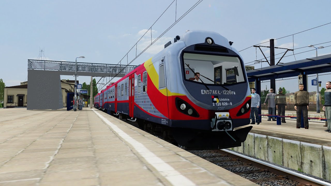 Maszyna EU07 (Prowadzimy EN57AKŁ na odcinku Bałtyk G-Bałtyk Plaża-Alakowice-Bałtyk G). |Bałtyk_skm1|