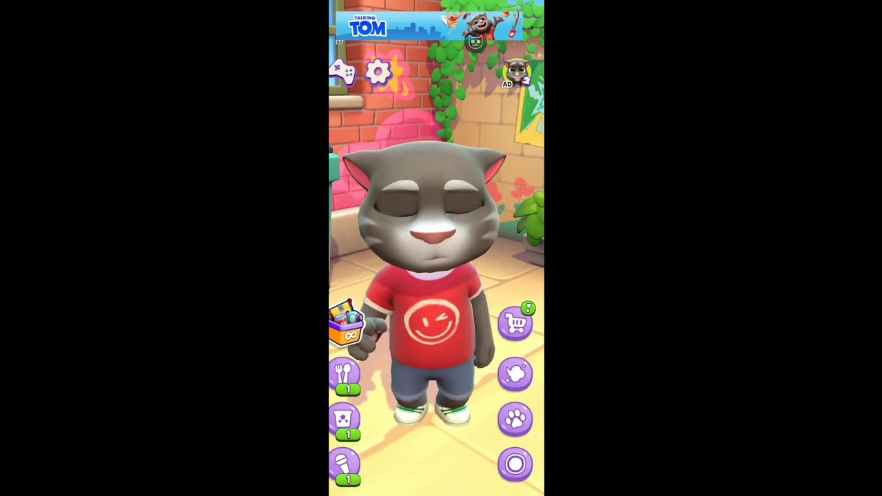 Talking tom live #talkingtom#alkingtom2 #trending #live #funnycat#satisfying