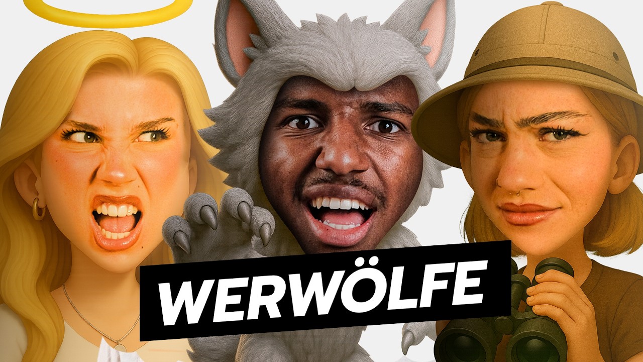 WERWOLF mit Livia, Romina, WoistLena, Mirko, Brooklyn und Giuliano