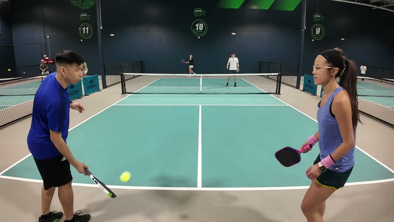 Pickleball - Pickle Point SW 29 - Kevin/Jackie vs Stanley/Diane Game 1