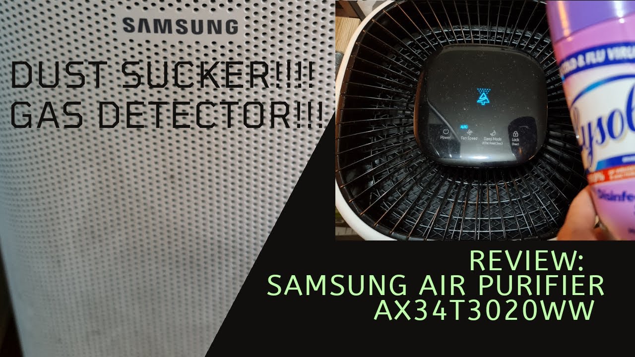 REVIEW: Samsung Air Purifier Detects Gases in Few Seconds
