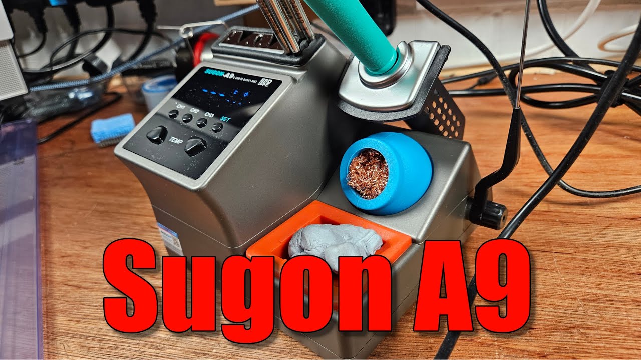 Распаковка и первые впечатления от паяльной станции Sugon A9