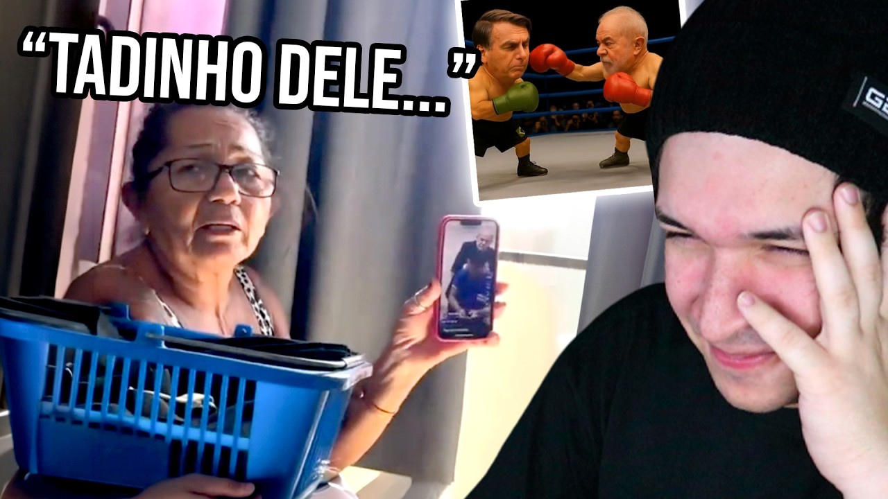 os idosos VICIADOS em VÍDEOS de I.A. | meiaum reagindo