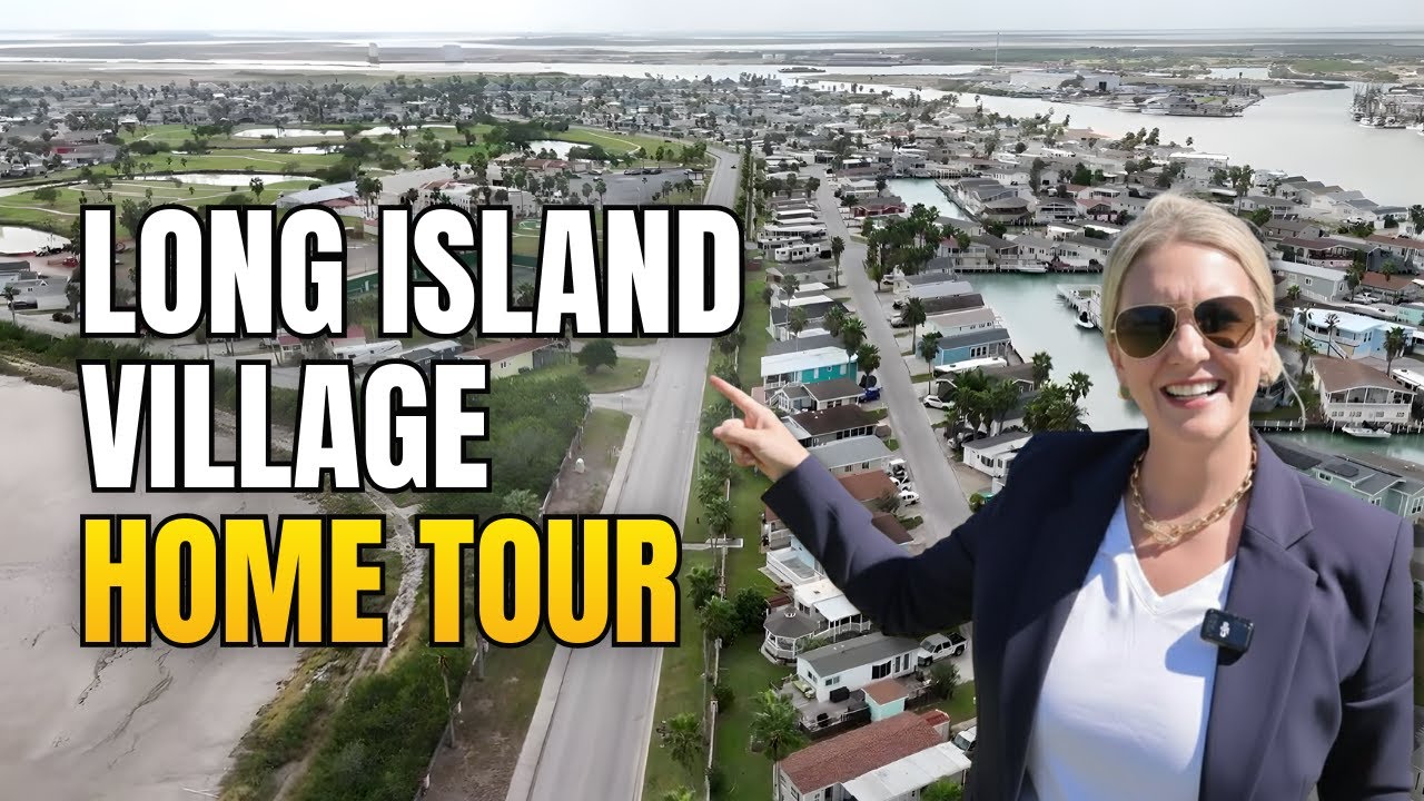 Long Island Village Real Estate Tour | Golf Course Home Near South Padre Island, TX