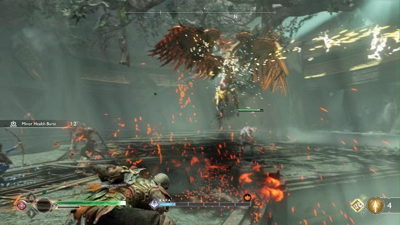 God of War 4, Ares Armor Vs Kara