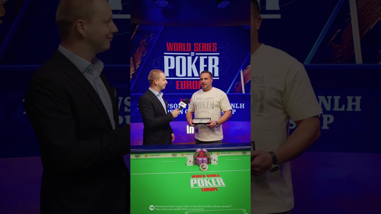 Дэниел Пидун &mdash; ваш чемпион Главного события WSOPE 2025 года 🏆