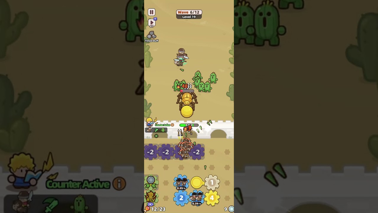 Full video of level 19. Gear Defenders. 