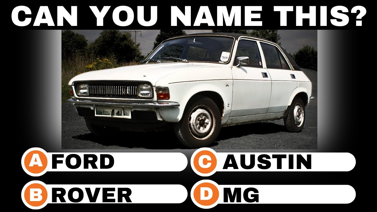95% Will FAIL This RARE British Classic Car Quiz | British Classic Car Quiz 1970