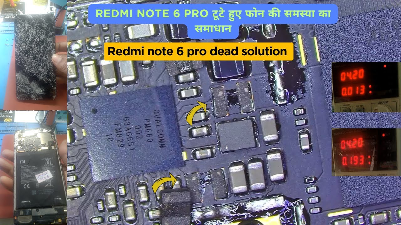redmi note 6 pro dead solution | Broken Phone Repair