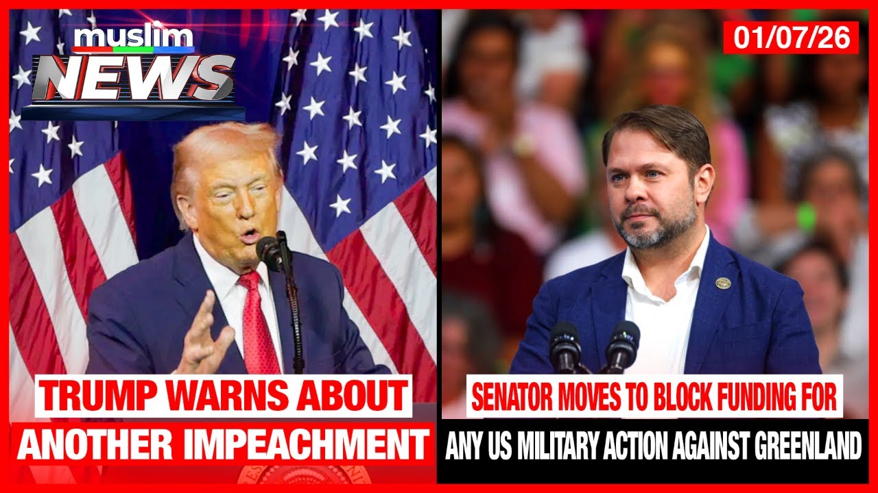 Trump Warns Midterms Loss Could Trigger His Impeachment | Muslim News | Jan 7, 2026