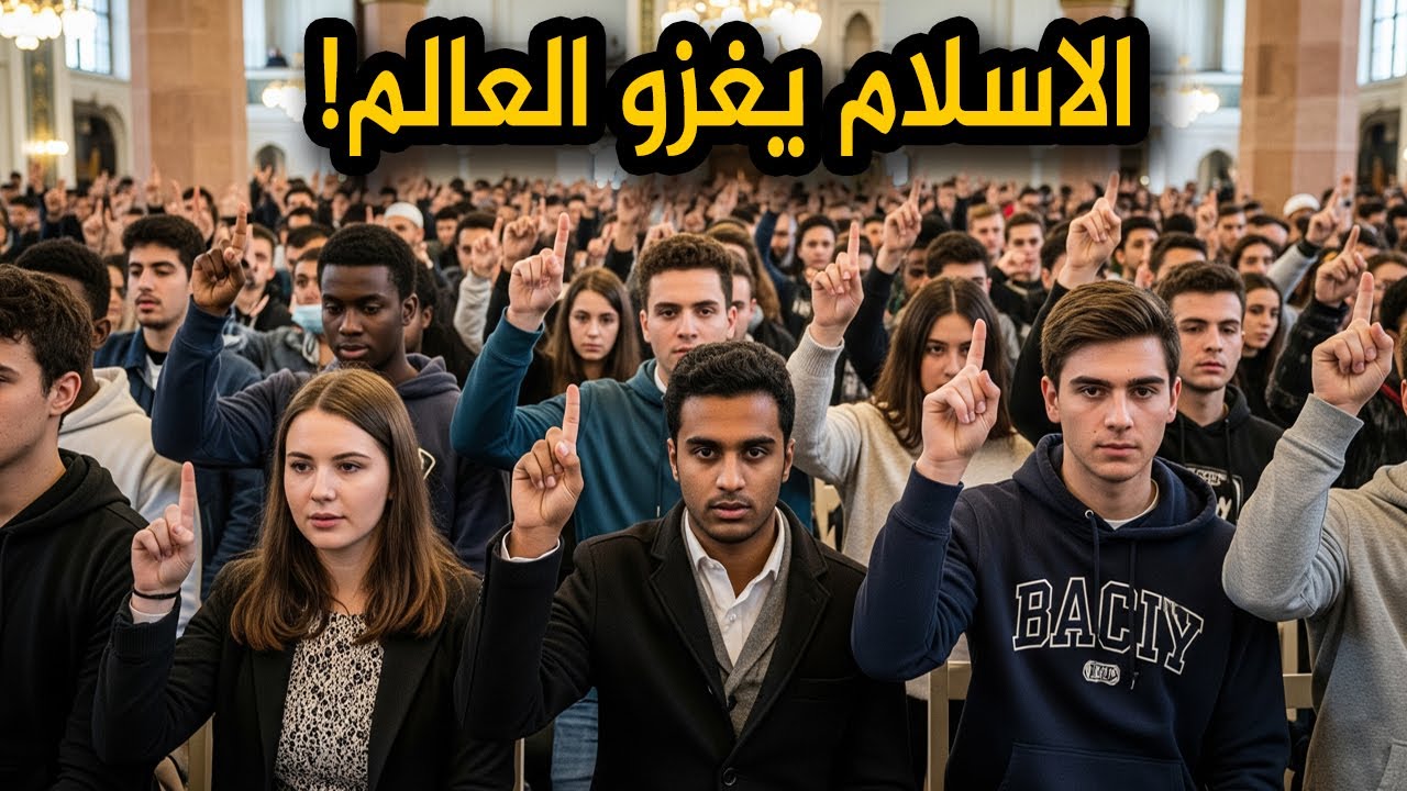 سبحان الله القادر.. الاسلام يغزو العالم بشكل مذهل.. مشاهد عجيبة لانتشار الاسلام عالميا!