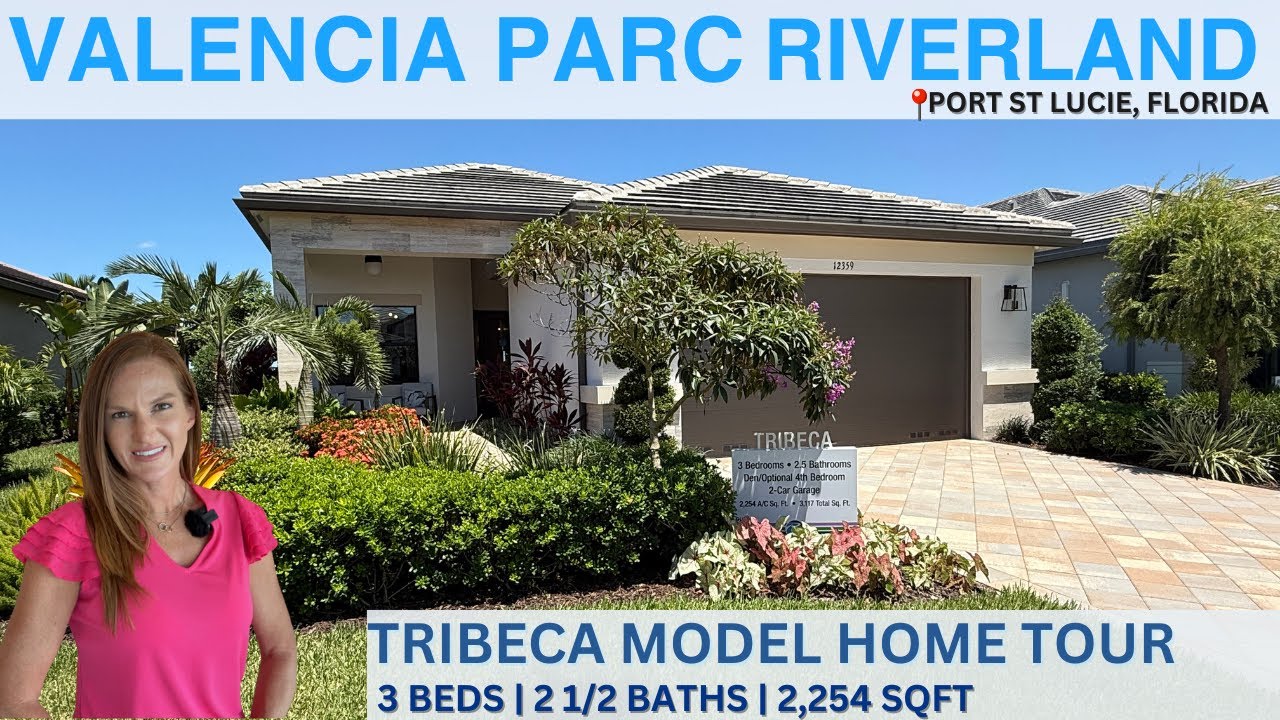 New Homes in Mid $500s - Valencia Parc Riverland | Port St Lucie FL | GL Homes