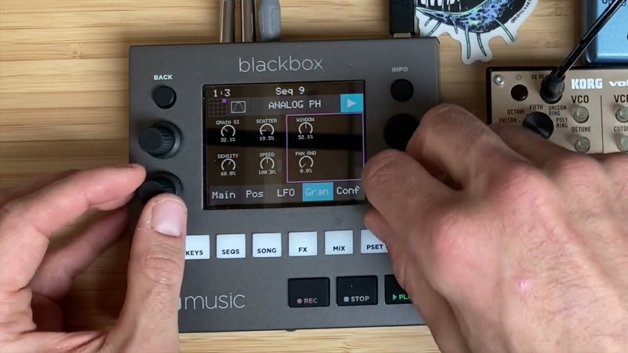 1010music Blackbox tip: Granular mode to give a track a bit more life