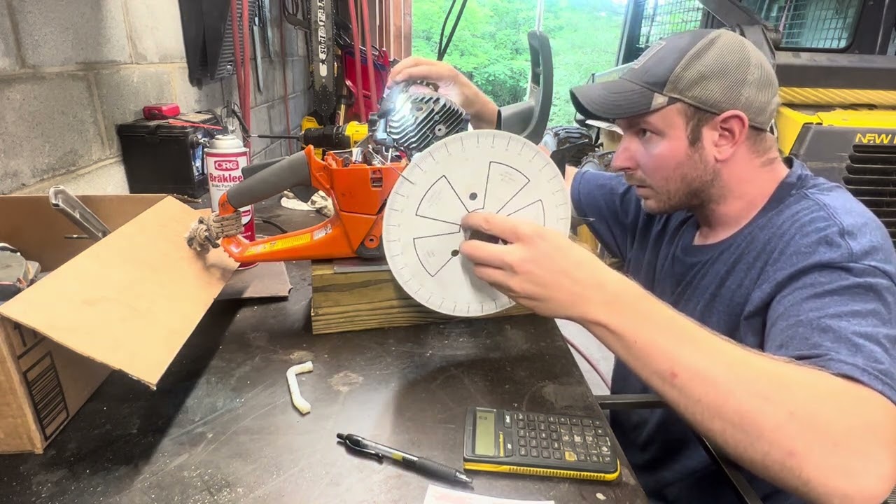 PORT TIMING A HUSQVARNA 572XP