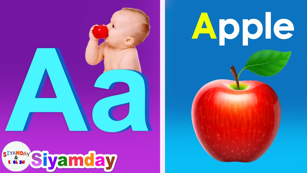 A FOR APPLE🍎 A FOR ANT - ALPHABET SONG