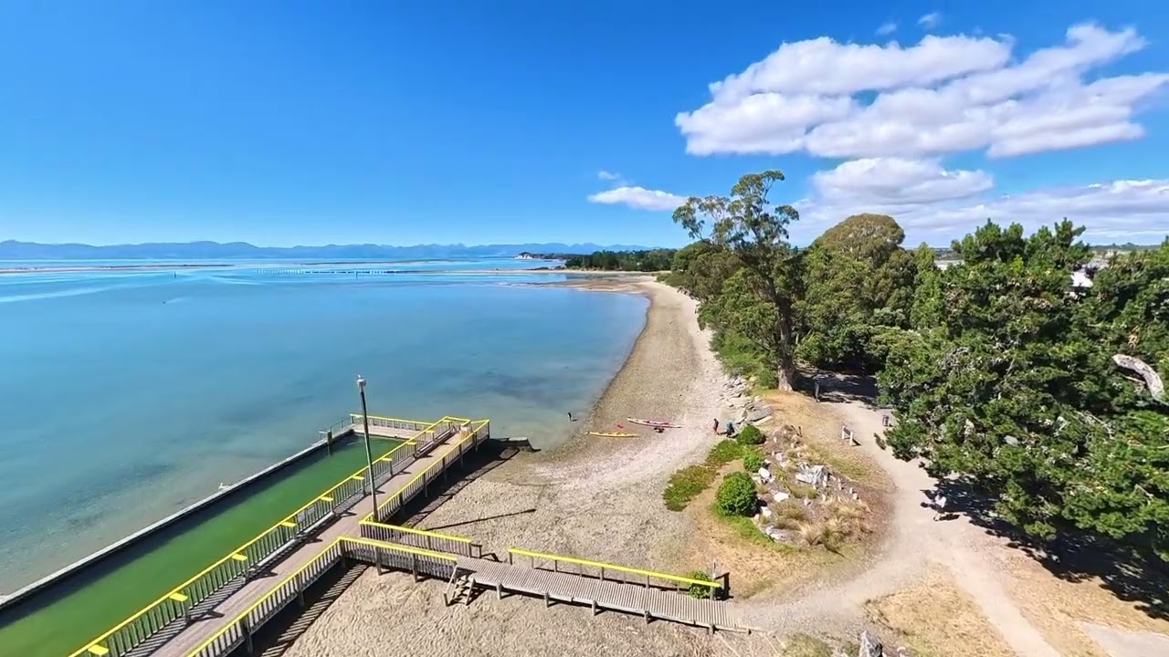 Motueka beach and marina
