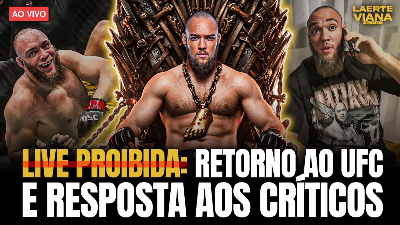 LIVE COM VALTER WALKER: RETORNO EM 2026 E FAMA DE SOBERBO APÓS PERDER A HUMILDADE NO UFC