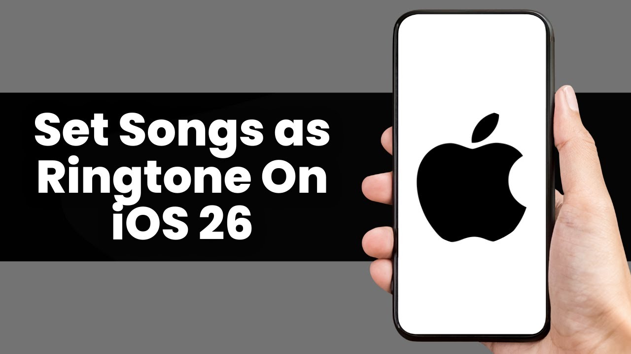 iOS 26: How to Set Songs as Ringtone?(Custom Ringtone)