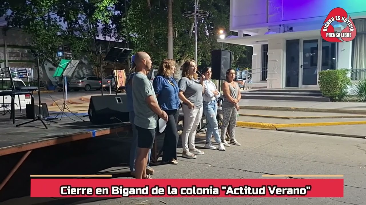 ACTO DE CIERRE COMPLETO DE ACTITUD VERANO EN BIGAND