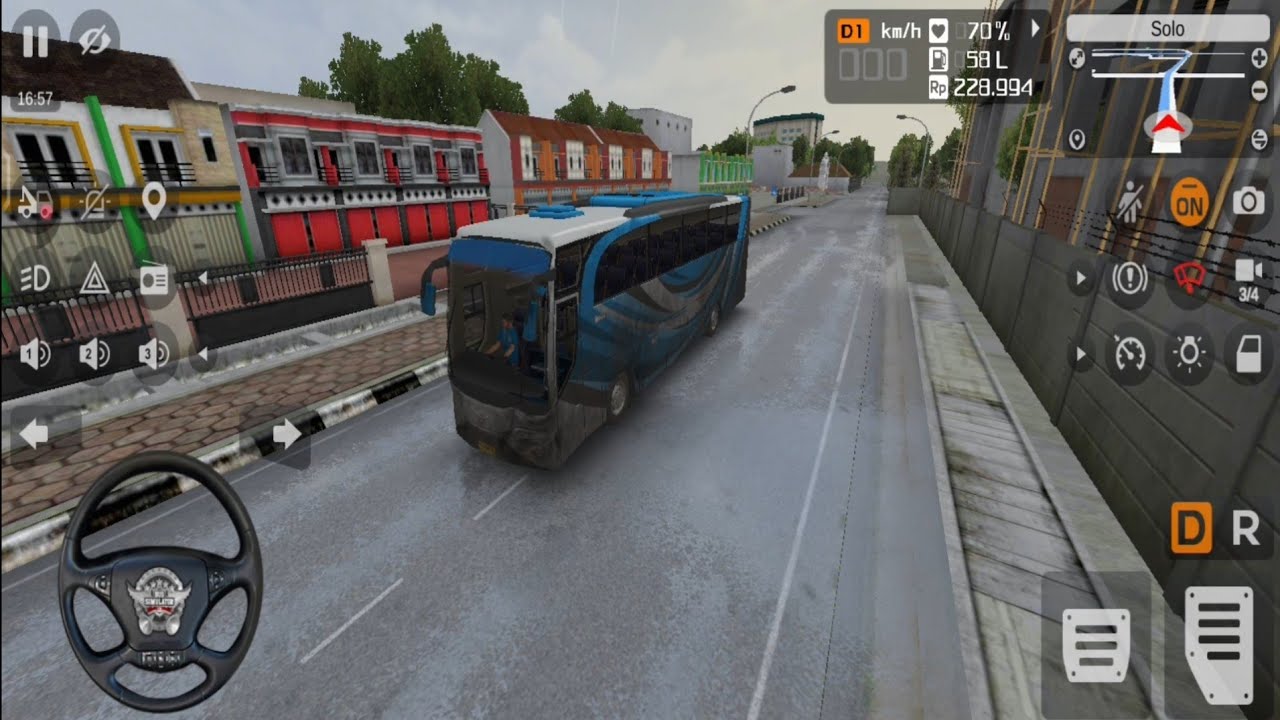 Crazy Indonesian Bus Routes! 🚍 | Public Transport Simulator Gameplay