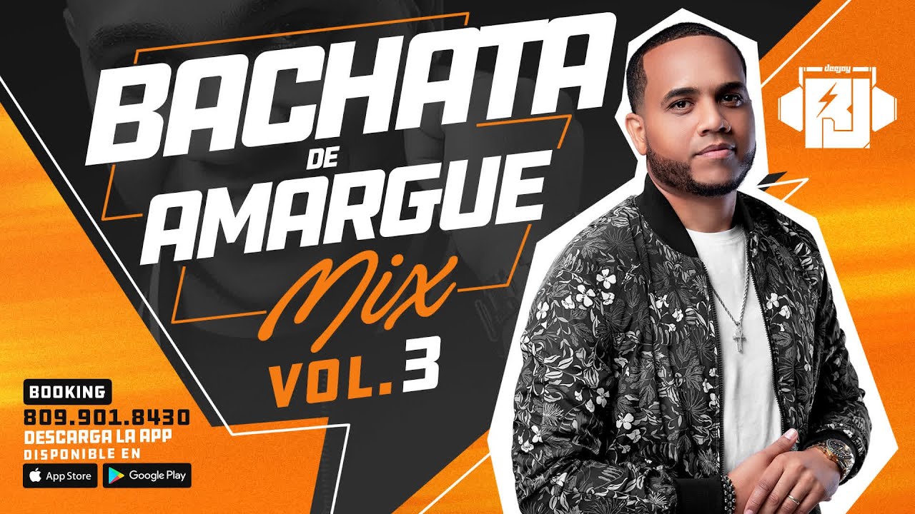 BACHATAS DE AMARGUE 🍻 Live Mix - Vol.3 - DJ RJ #ComoEnElClub - #App 📲