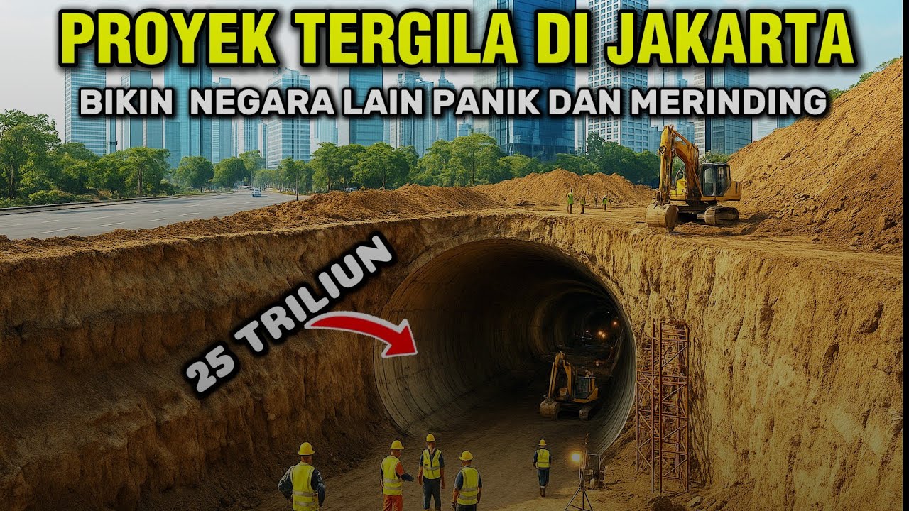 Di Bawah Jakarta Ada Kota Kedua⁉️ Ini Fakta Mengejutkan MRT Fase 2