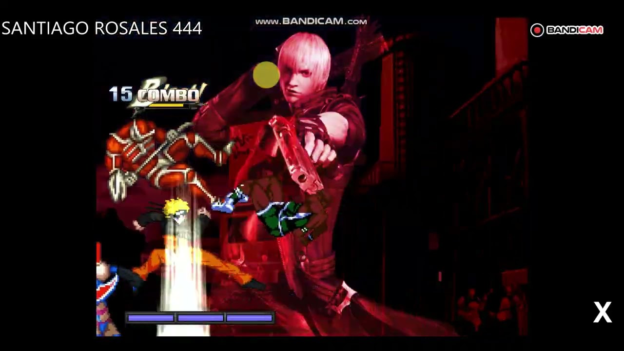 uzumaki naruto y dante survival  ultimate animation game souls the fighting revenge