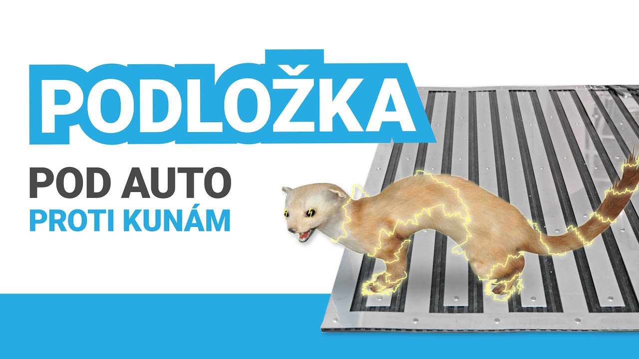 Elektrické ohradníky - fencee elektrická podložka pod auto proti kunám