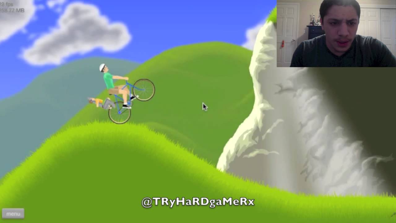 TRyHaRDgaMeRx PLAYS HAPPY WHEELS!!