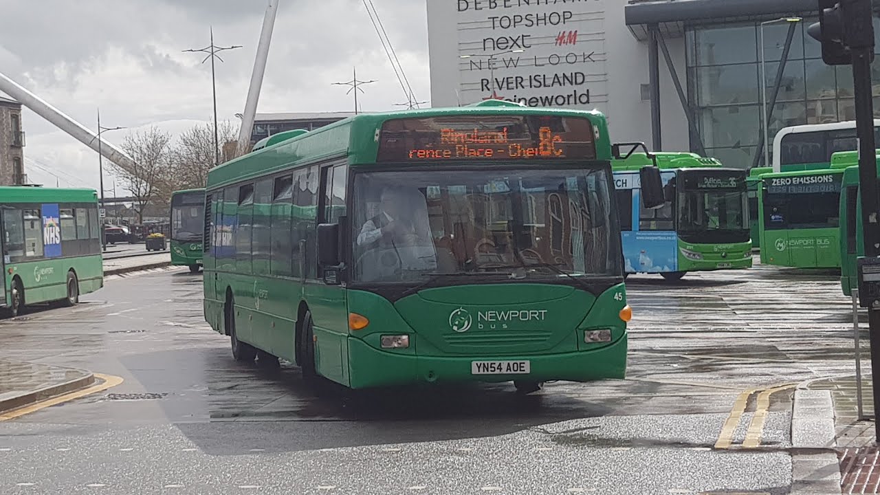 *Windscreen View* | Scania N94UB OmniCity | 15 Bettws Circular / 45 YN54 AOE