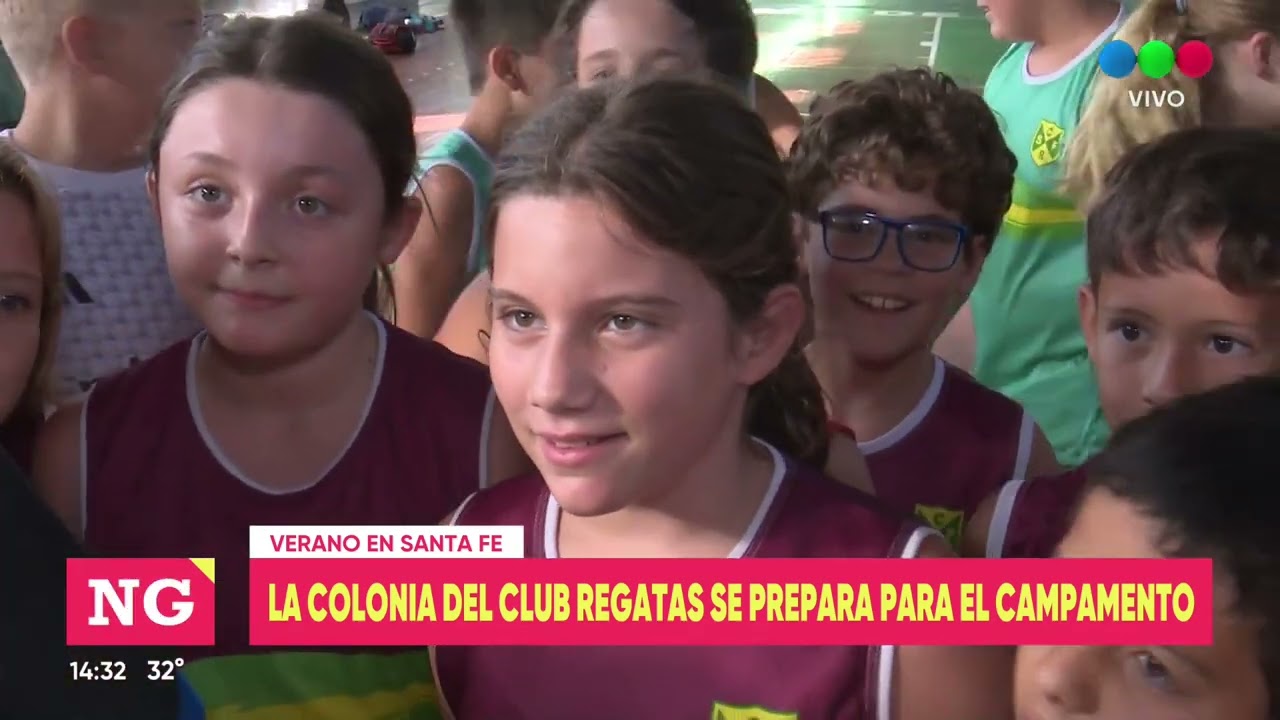 Verano en Santa Fe: la colonia del Club Regatas se prepara para el tradicional campamento