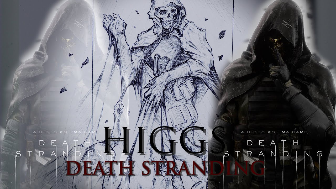 Death Stranding Higgs – ASMR Drawing Process (No Music, No Talking)
