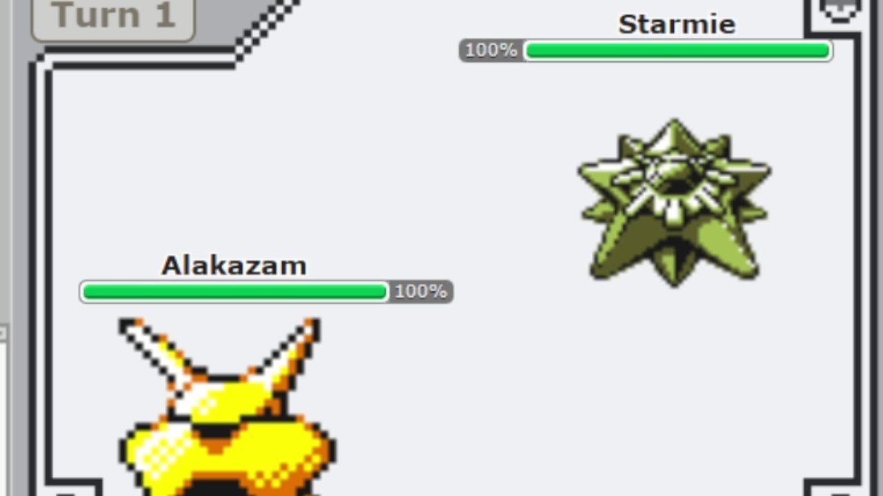 I battled #1 on the ladder in Gen 1 OU