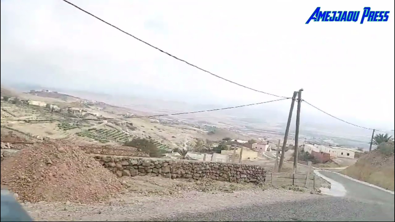 امجو بريس : الجزء الثاني من الطريق بأمجاو دوار إبذاعن / ثيفاوين Ibada3N /Tifaouin /Amejjaou#