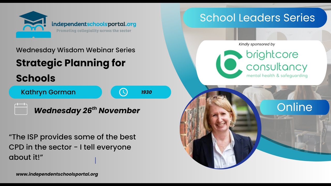 Strategic planning for independent schools