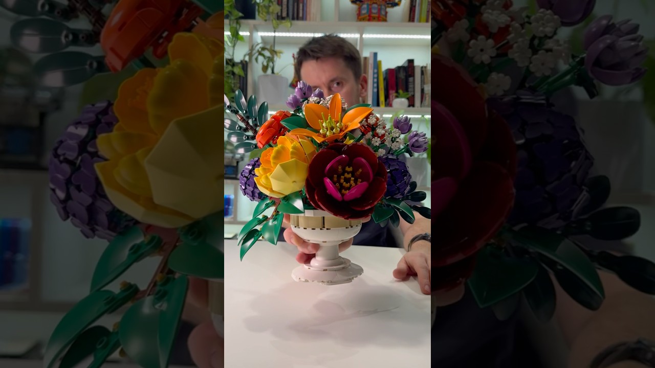 LEGO 2025 Flower Arrangement #10345 🔥 #reviews #lego10345 #rlfm #flowers #botanical #legobotanicals