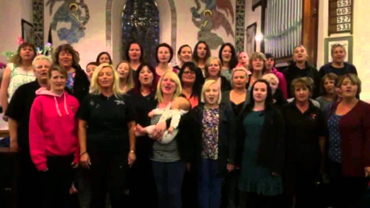 Plymouth Military Wives Choir wishes Blind Veterans UK a happy 100th birthday