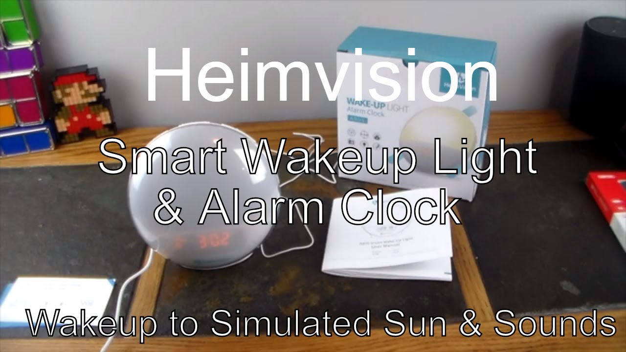 Smart Light Wakeup Alarm Clock With Alexa Integration