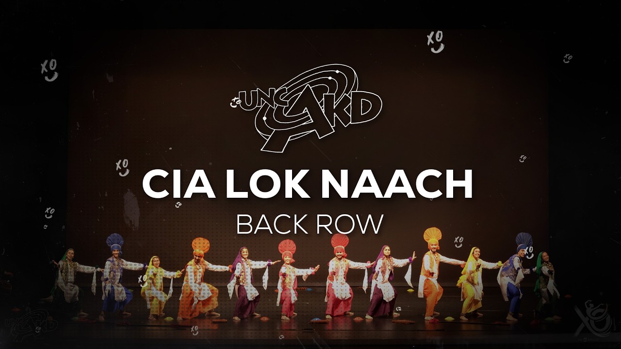 [First Place] CIA Lok Naach | Back Row | Aaj Ka Dhamaka 2026 | Groove with XO