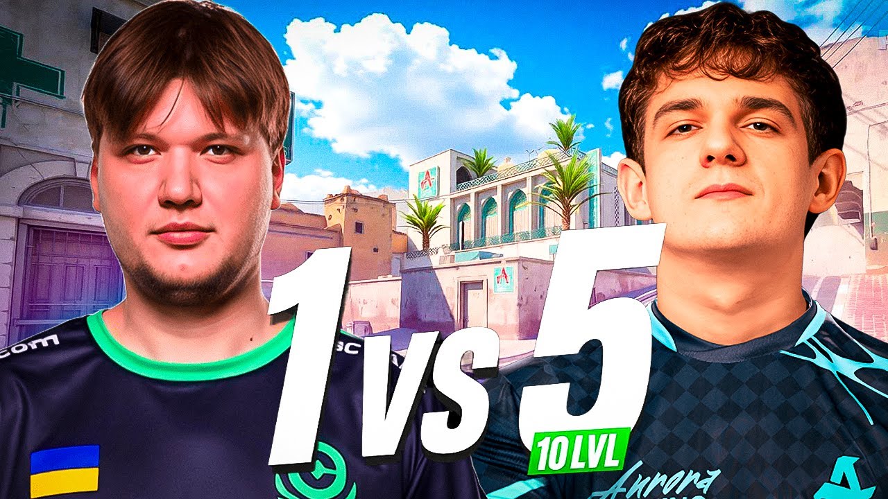 S1MPLE 1vs5 ШОУМАТЧ ОТ EVELONE! СИМПЛ ИГРАЕТ С ЧИТАМИ ПРОТИВ СТРИМЕРОВ!