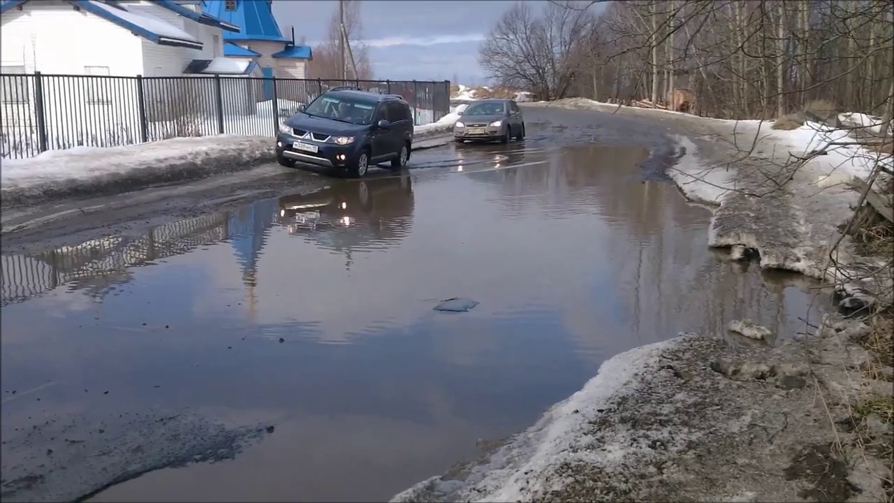 Дороги Петрозаводска спустя 6 месяцев после завершения ремонта