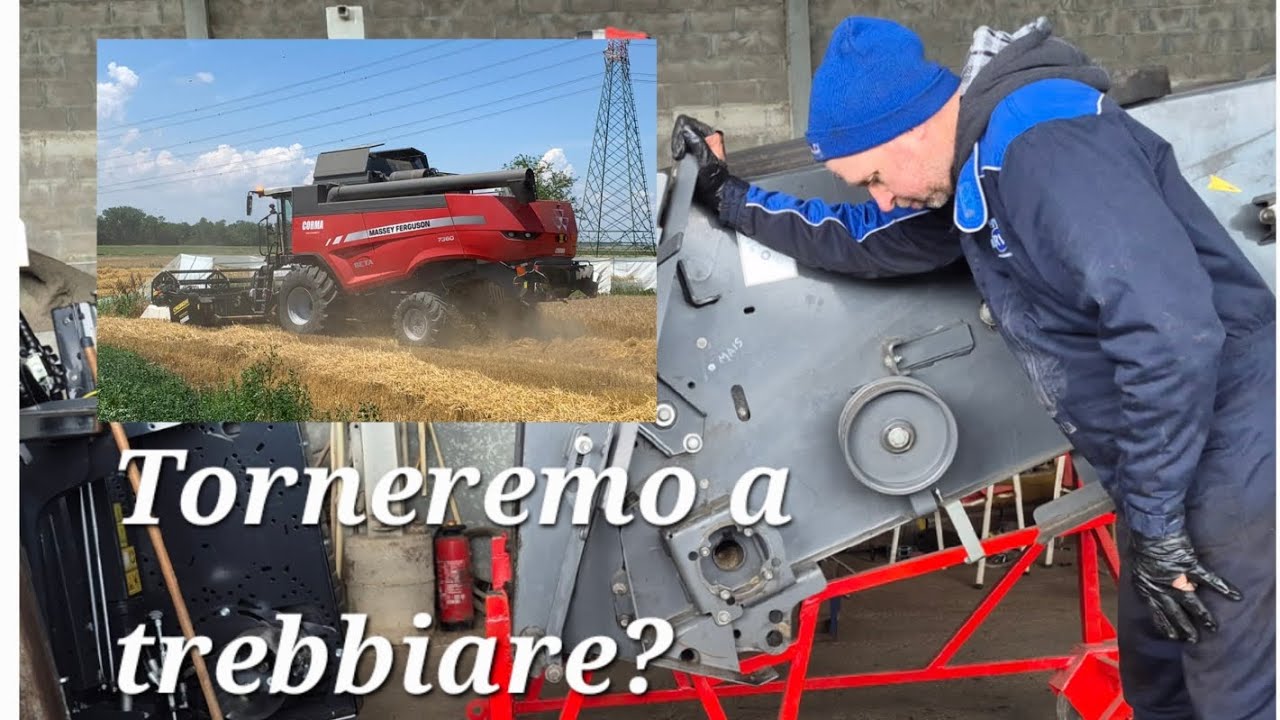 La Massey Ferguson Beta 7360 a pezzi